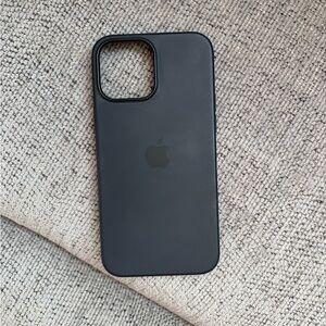 Black Apple MagSafe iPhone Case , small flaws shown in pictures
